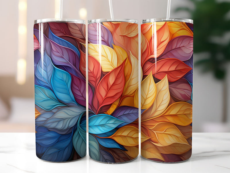 Fall Leaves Collection Tumbler Wrap - CraftNest