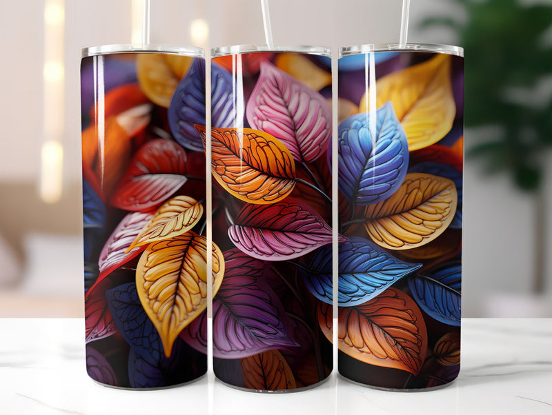 Fall Leaves Collection Tumbler Wrap - CraftNest
