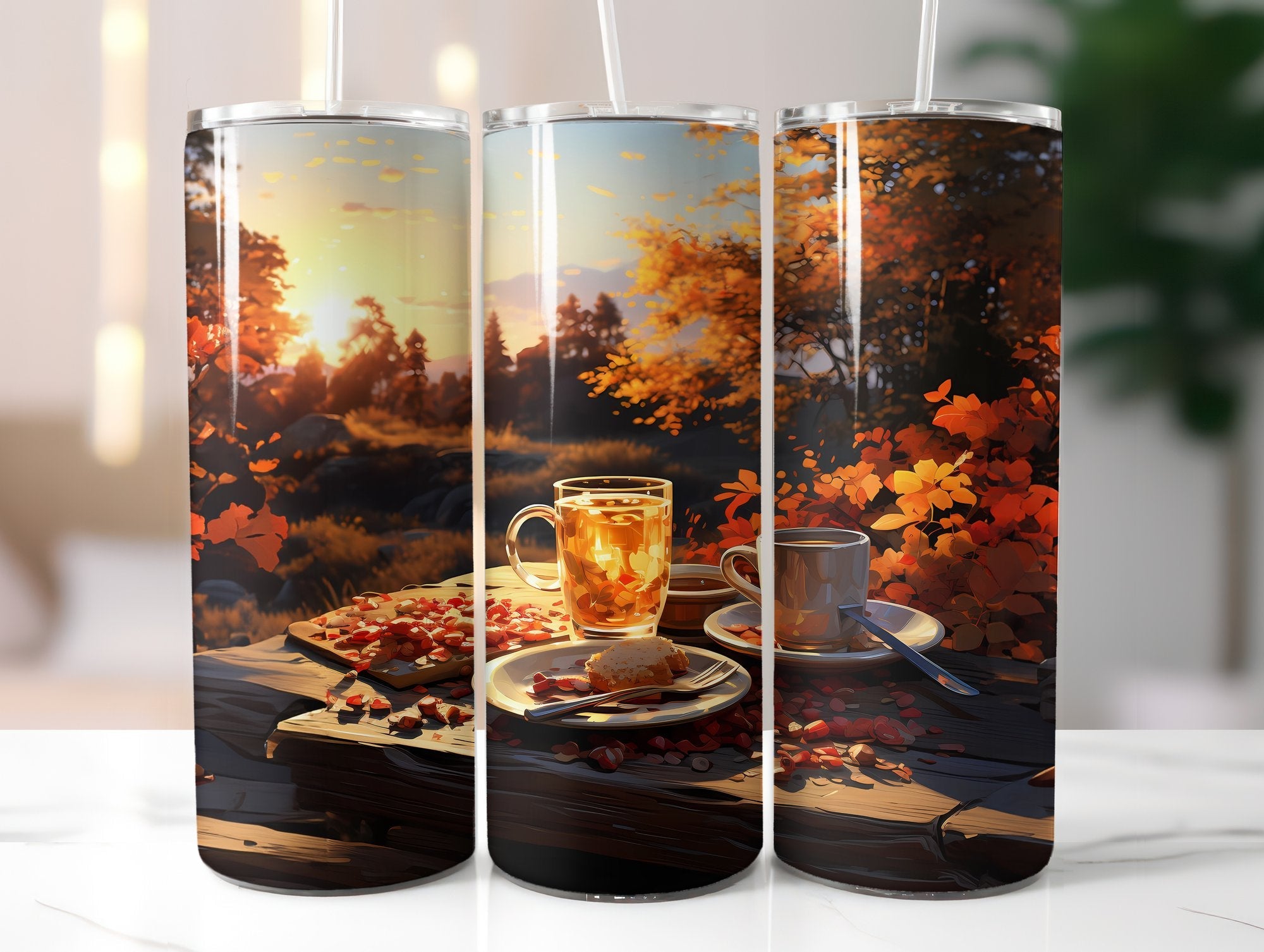 Fall Picnics Tumbler Wrap - CraftNest