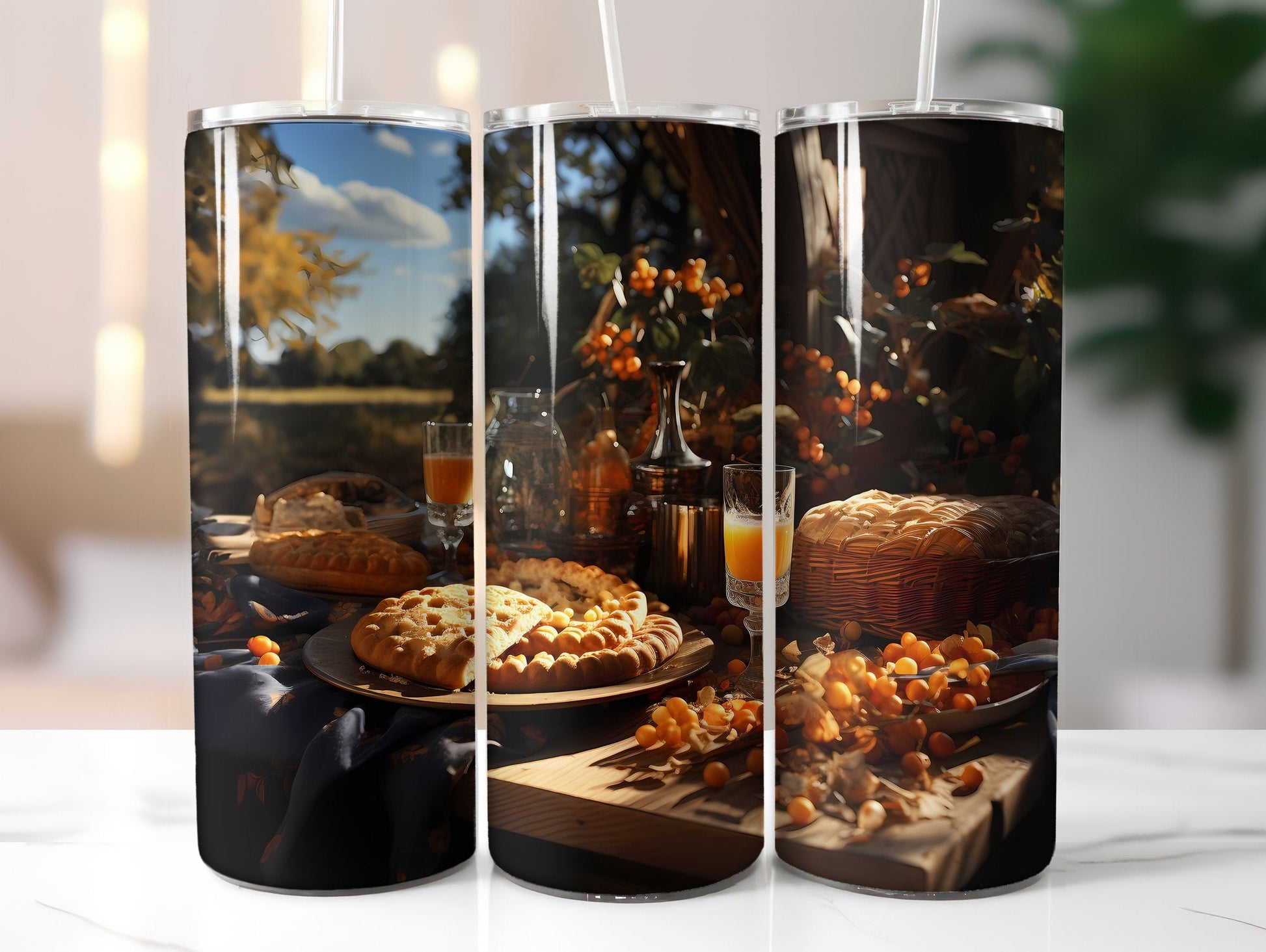 Fall Picnics Tumbler Wrap - CraftNest