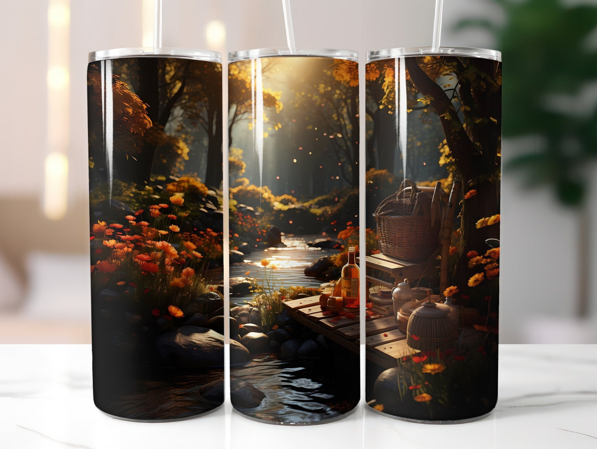 Fall Picnics Tumbler Wrap - CraftNest
