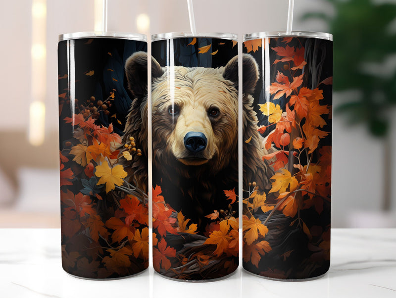 Fall Wildlife Tumbler Wrap - CraftNest