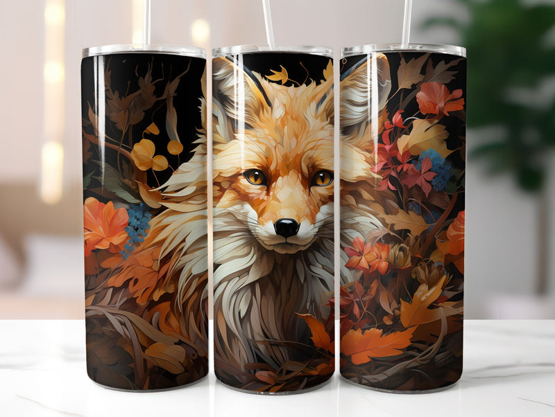 Fall Wildlife Tumbler Wrap - CraftNest