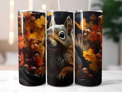 Fall Wildlife Tumbler Wrap - CraftNest