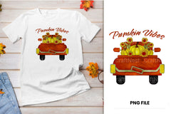 Fall Old Truck Clipart Bundle - CraftNest - Digital Crafting and Art