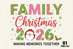 Family Christmas Clipart Bundle - CraftNest - Digital Crafting and Art