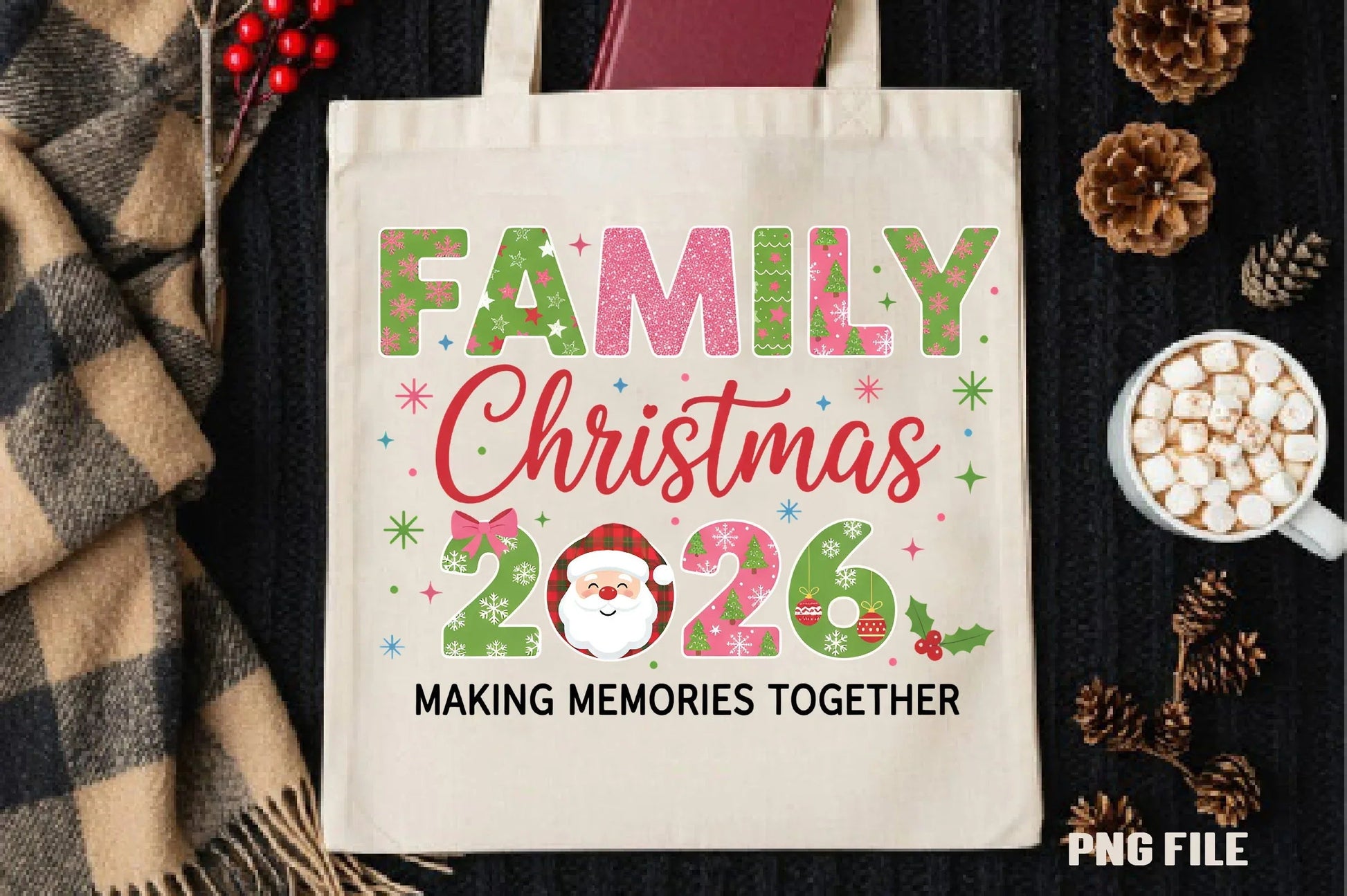 Family Christmas Clipart Bundle - CraftNest - Digital Crafting and Art