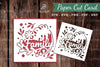 Family Papercut Card SVG Bundle