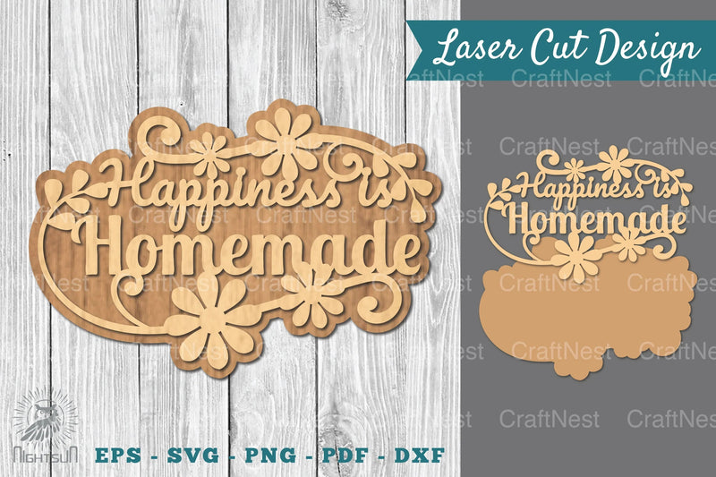 Family Quotes Laser Cut Sign SVG Bundle - CraftNest - Digital Crafting and Art