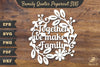 Family Quotes Papercut SVG Bundle