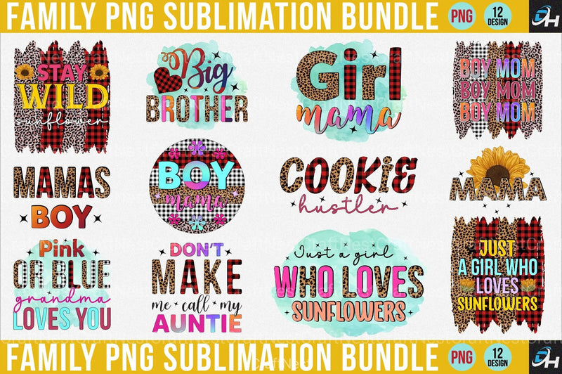 Family Clipart Bundle Collection - CraftNest - Digital Crafting and Art