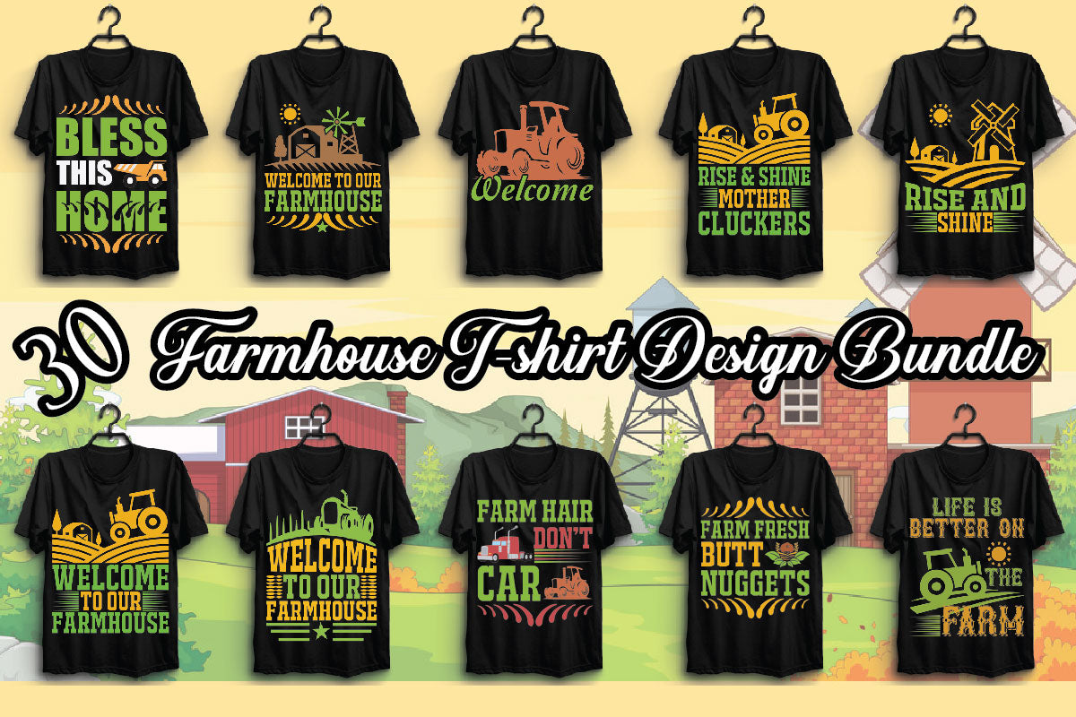 Farmhouse T Shirt Bundle 2