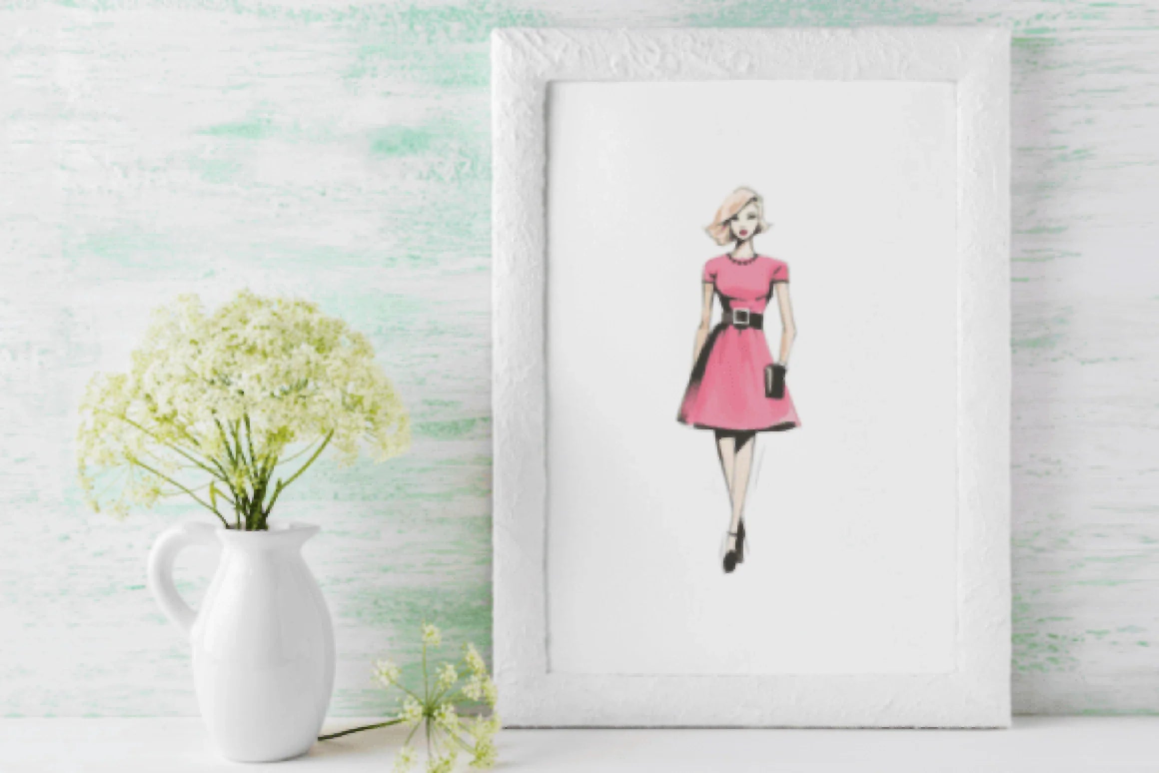 Fashion Girl Icon Clipart Bundle - CraftNest - Digital Crafting and Art