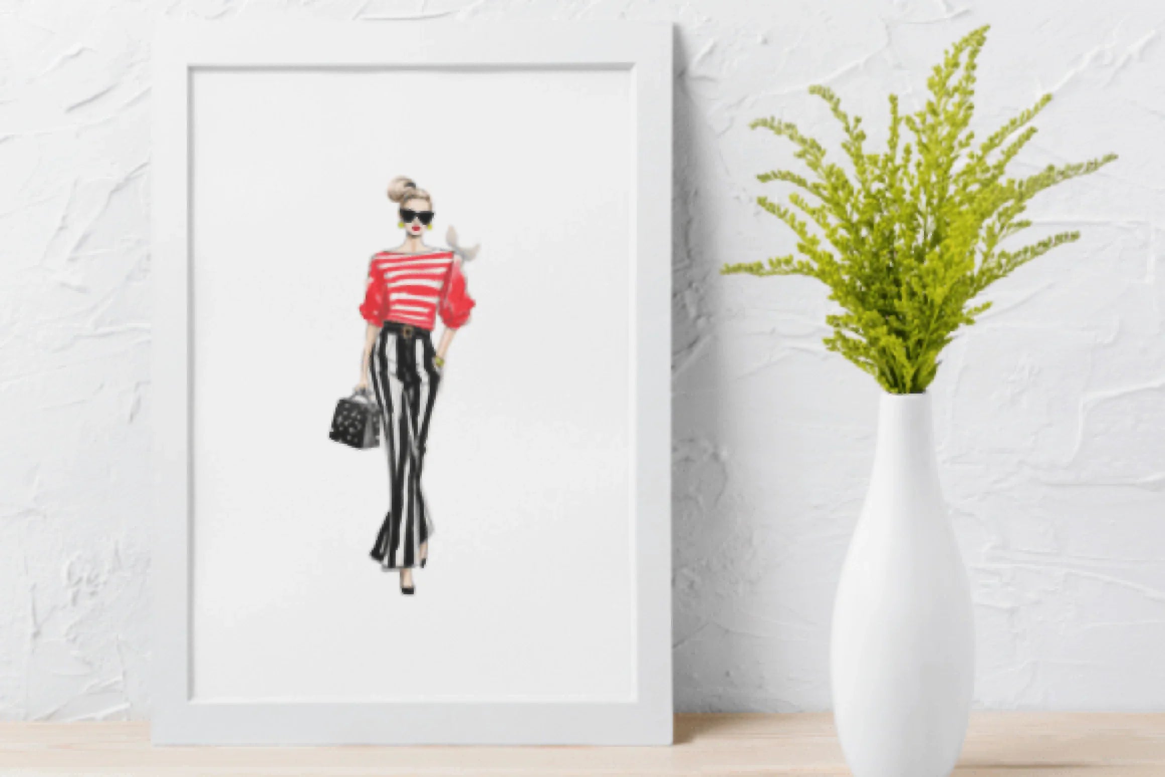 Fashion Girl Icon Clipart Bundle - CraftNest - Digital Crafting and Art