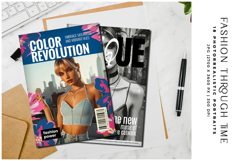 Fashion Through Time - Women - CraftNest - Digital Crafting and Art