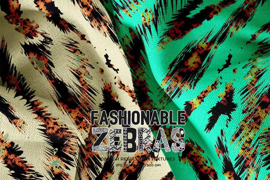 Fashionable Zebras - Animal Print