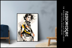 Fashionesque - Wall Art - CraftNest - Digital Crafting and Art