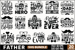 Father Design SVG Bundle - CraftNest - Digital Crafting and Art