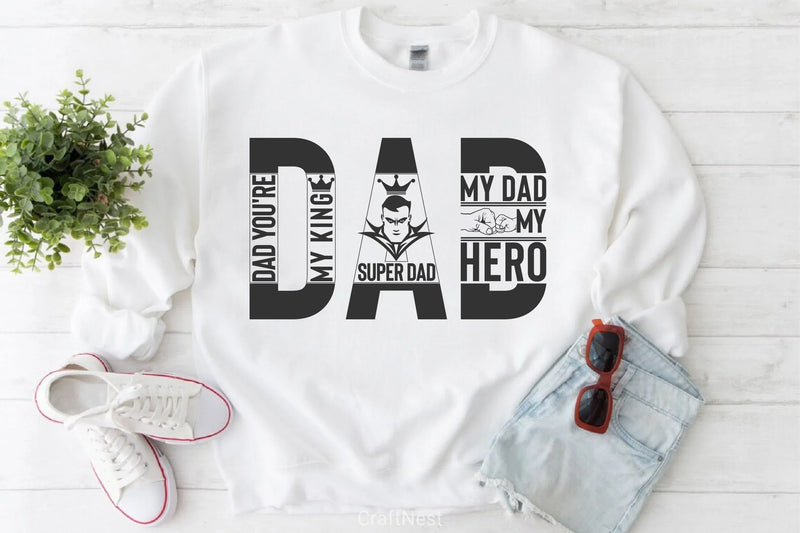 Father's Day SVG Bundle - CraftNest - Digital Crafting and Art