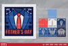 Father's Day 3D Layered Papercut SVG Bundle