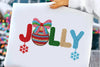 Faux Yarn Christmas Holly Jolly Clipart Bundle