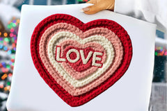 Faux Yarn Valentine Heart Clipart Bundle - CraftNest - Digital Crafting and Art
