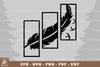 Feather Home Decor SVG Bundle
