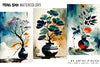 Feng Shui Watercolors - Asian