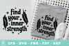 Find Your Inner Strength Motivational Clipart Bundle