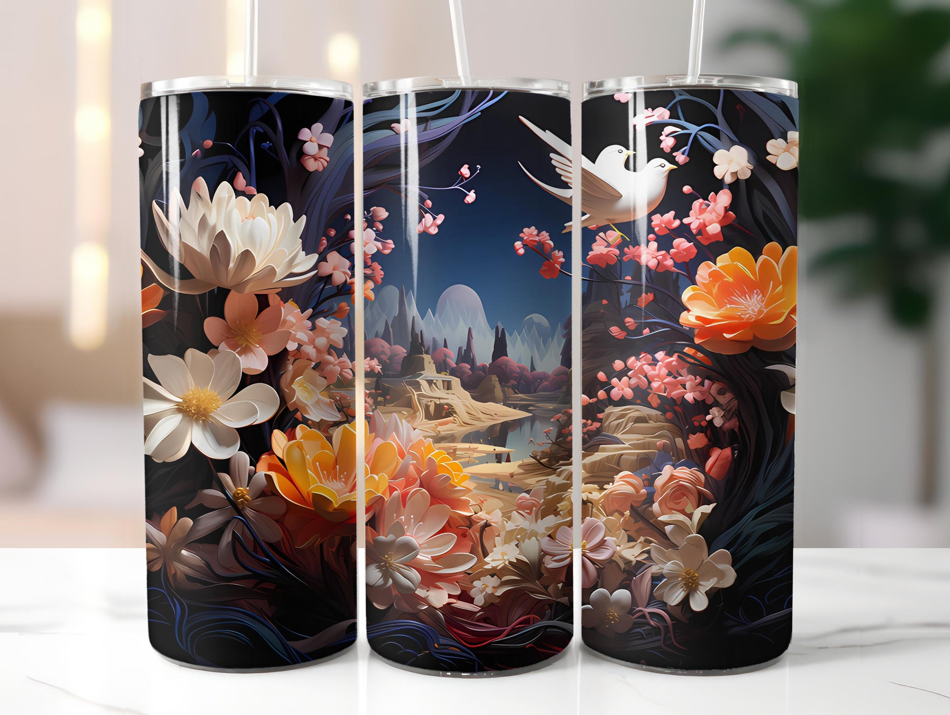Fine Art 3 Tumbler Wrap - CraftNest