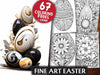 Fine Art Easter Coloring Books