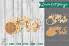 Fire Ball Laser Cut Decoration Clipart Bundle