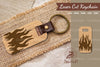 Fire Laser Cut Keychain Design Bundle