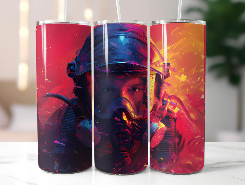 Firefighter Profession 1 Tumbler Wrap - CraftNest - Digital Crafting and Art
