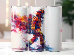Firefighter Profession 1 Tumbler Wrap - CraftNest - Digital Crafting and Art