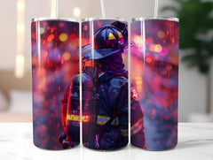 Firefighter Profession 1 Tumbler Wrap - CraftNest - Digital Crafting and Art