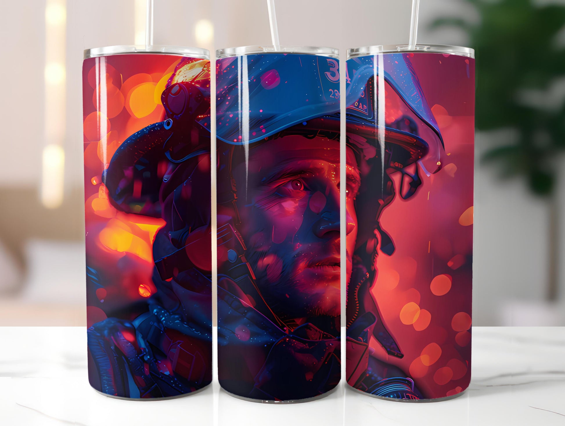 Firefighter Profession 1 Tumbler Wrap - CraftNest - Digital Crafting and Art