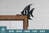 Fish Door Corner Lasercut SVG Bundle