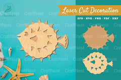 Fish Laser Cut Decoration Clipart Bundle - CraftNest - Digital Crafting and Art