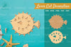 Fish Laser Cut Decoration Clipart Bundle