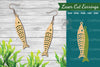 Fish Laser Cut Earrings Design Bundle