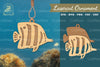 Fish Laser Cut Ornament SVG Bundle