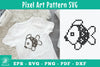 Fish Pixel Art Pattern Clipart Bundle
