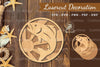 Fish Round Lasercut Decoration Clipart Bundle