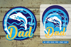Fishing Dad Laser Cut SVG Bundle - CraftNest - Digital Crafting and Art
