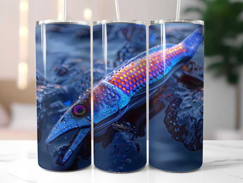 Fishing 1 Tumbler Wrap - CraftNest - Digital Crafting and Art