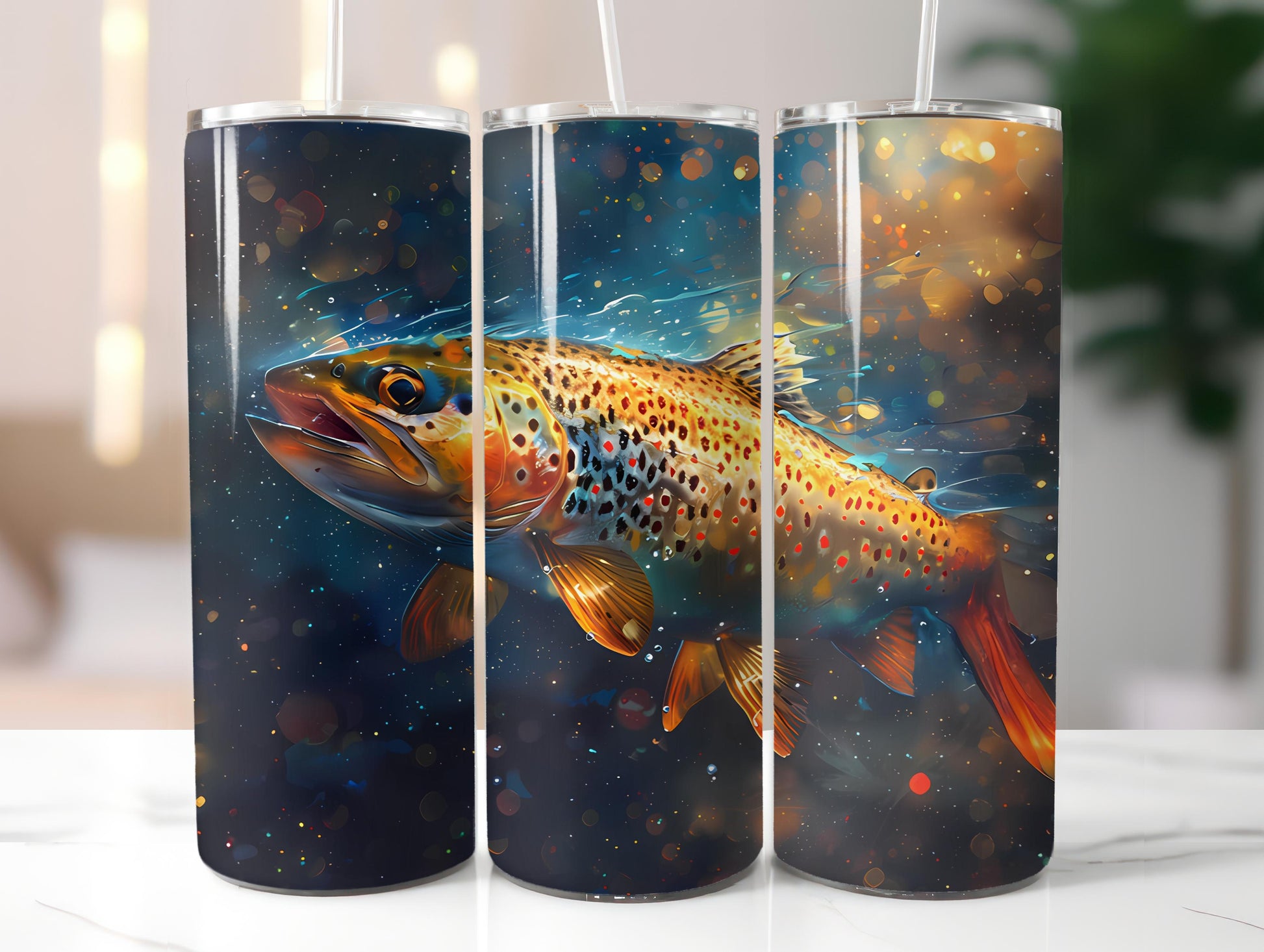 Fishing 1 Tumbler Wrap - CraftNest - Digital Crafting and Art