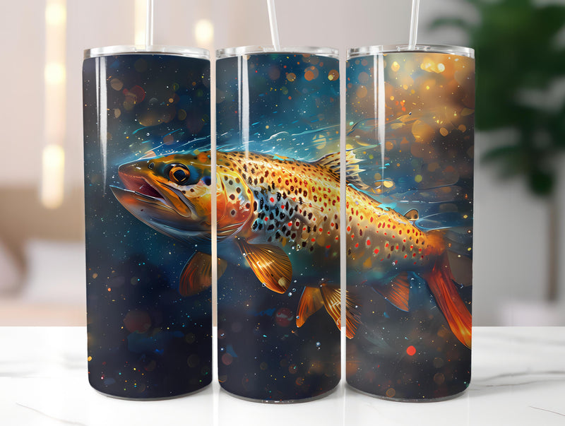 Fishing 1 Tumbler Wrap - CraftNest - Digital Crafting and Art