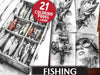 Fishing Coloring Books
