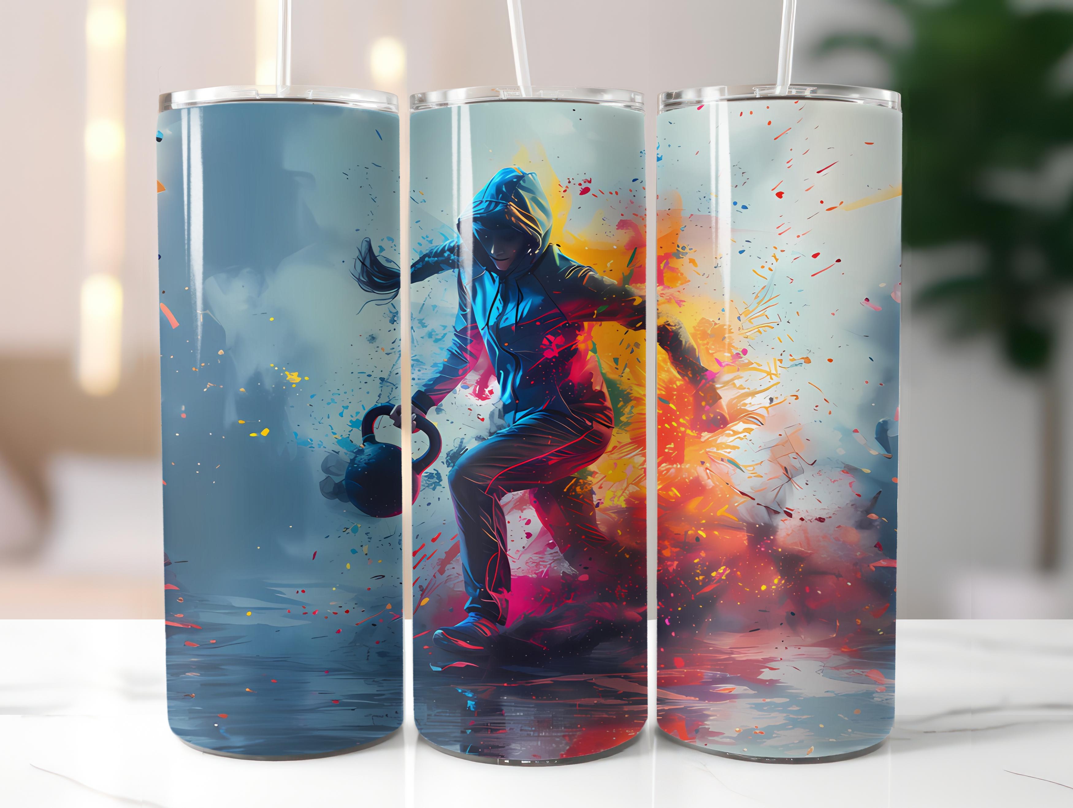 Fitness Trainer 5 Tumbler Wrap - CraftNest - Digital Crafting and Art